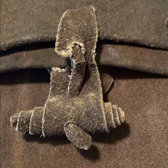 Vintage suede purse - Picture 4 of 4